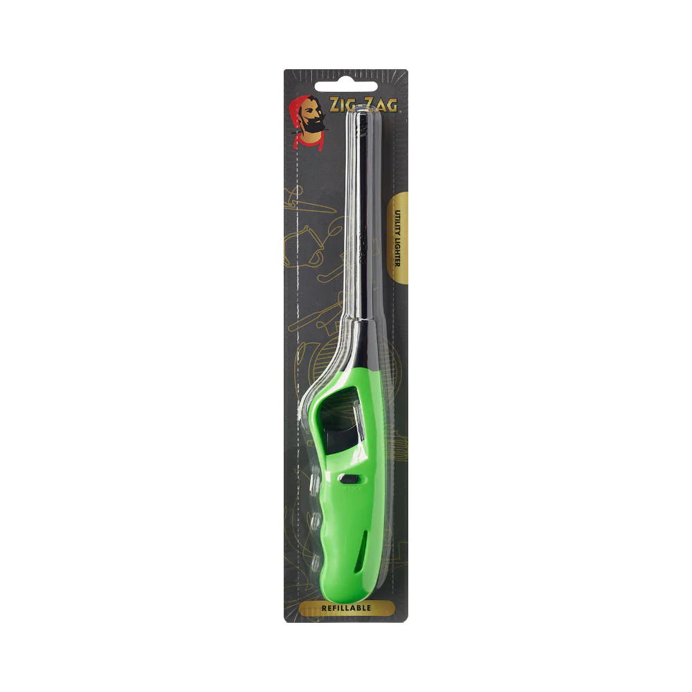 Zig-Zag Utility Lighter | Refillable, Long-Reach, Trigger Ignition - Image 2