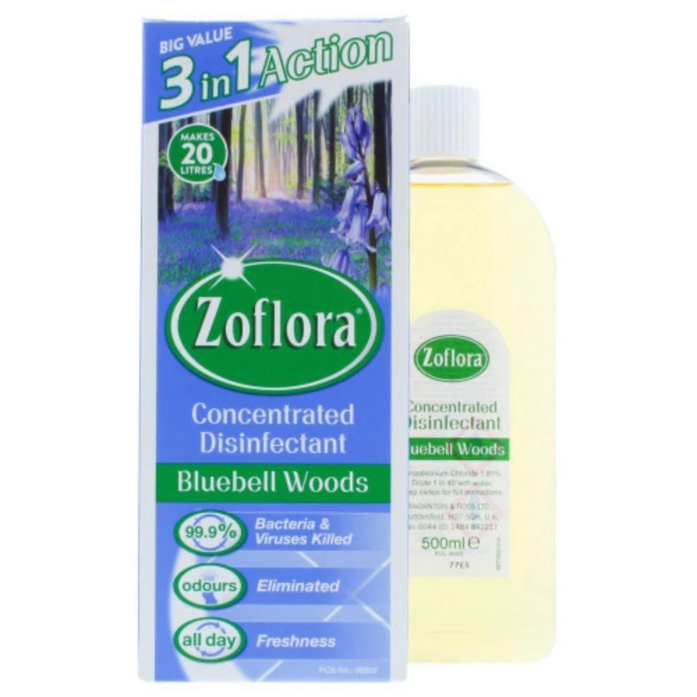 Zoflora Concentrated Antibacterial Disinfectant | 500ml - Image 2